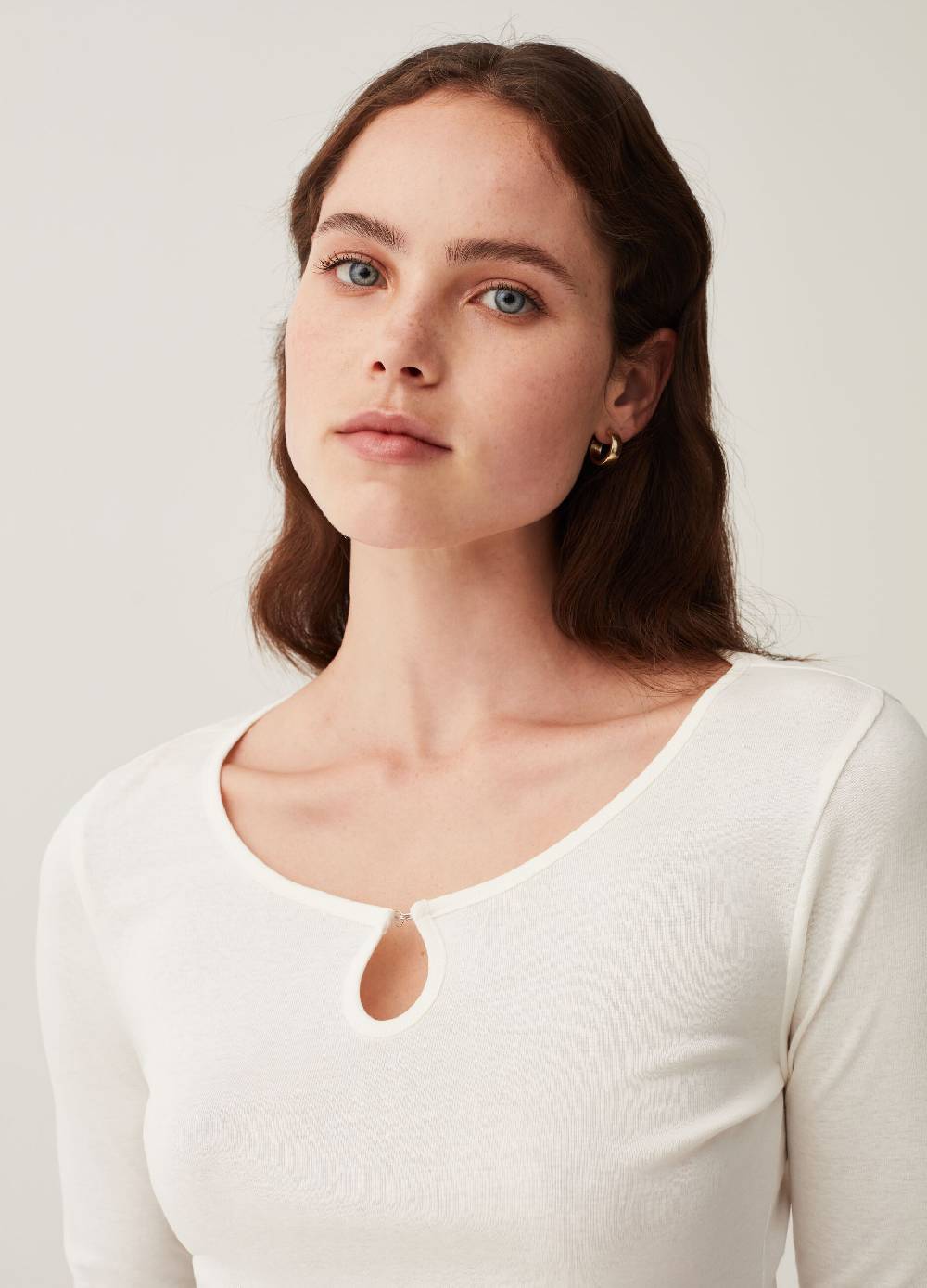 OVS T-shirt Con Apertura A Goccia