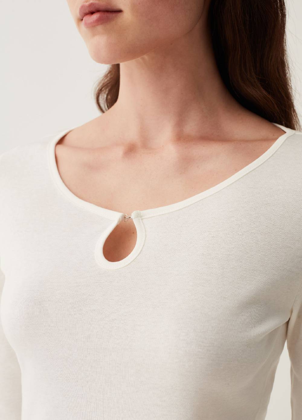 OVS T-shirt Con Apertura A Goccia