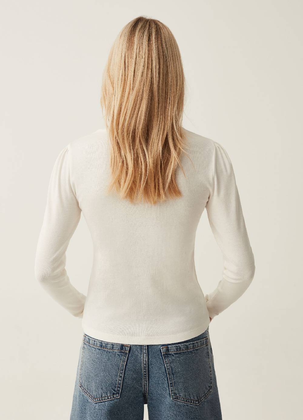 OVS T-shirt Con Dettaglio Traforato