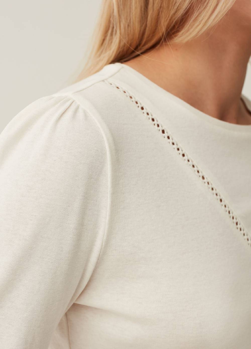 OVS T-shirt Con Dettaglio Traforato