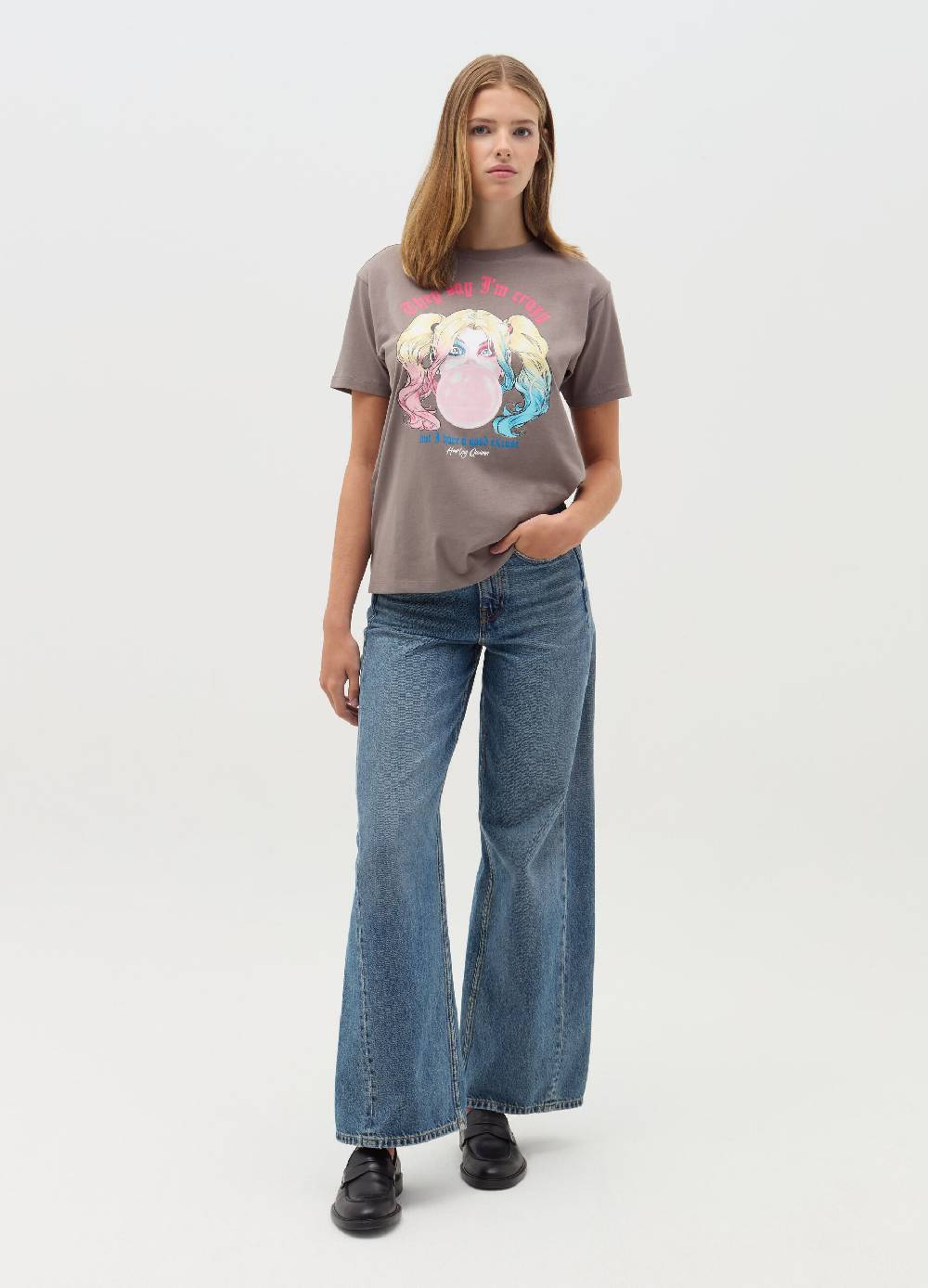 OVS T-shirt con stampa Harley Quinn