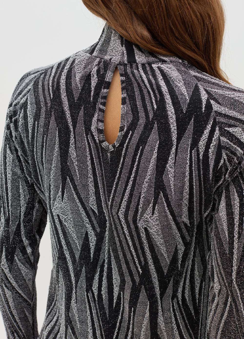 OVS T-shirt Fantasia Geometrica Con Lurex