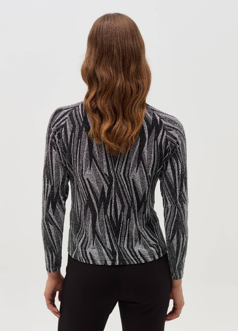 OVS T-shirt Fantasia Geometrica Con Lurex