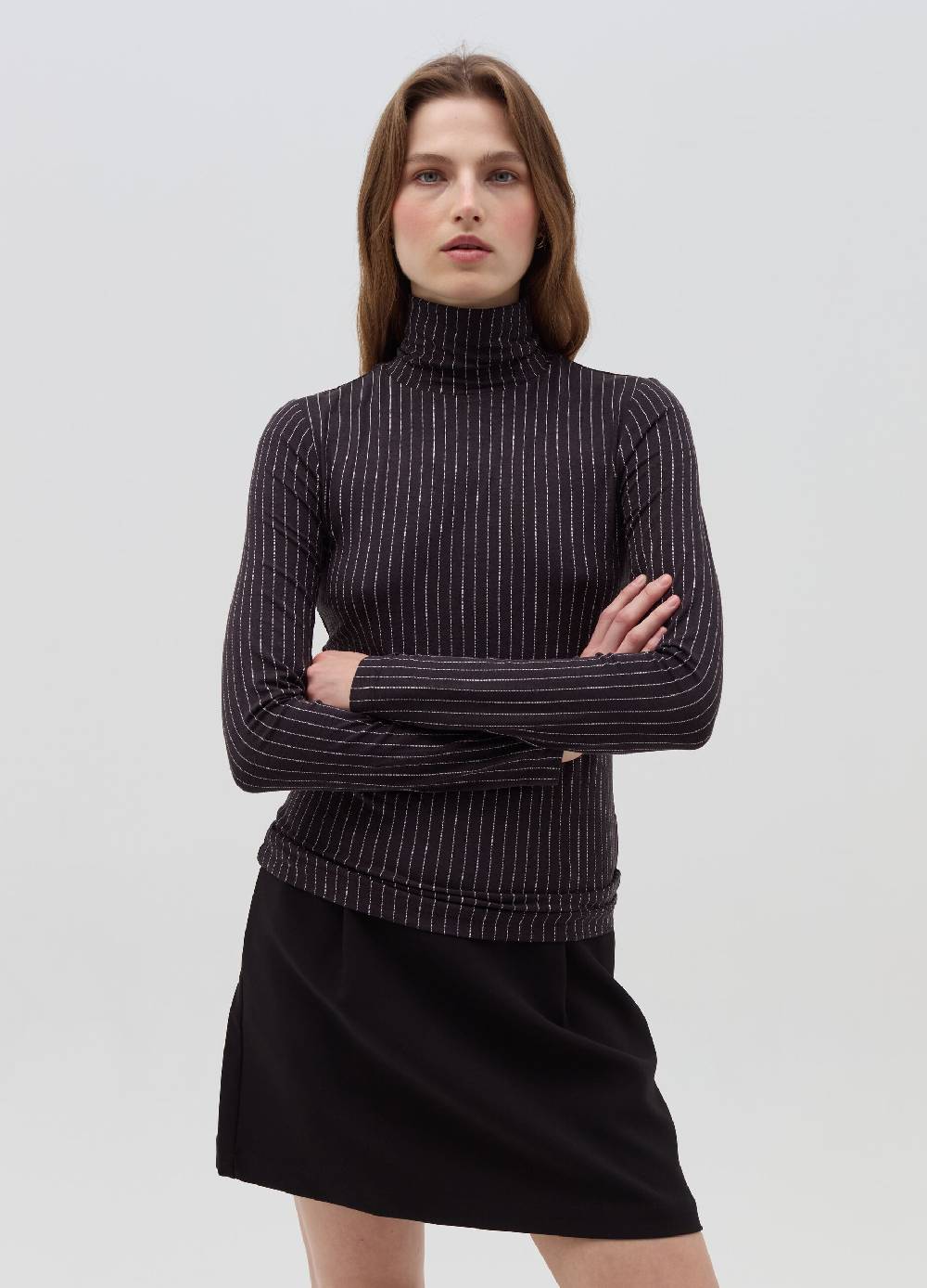 OVS T-shirt Gessata A Maniche Lunghe