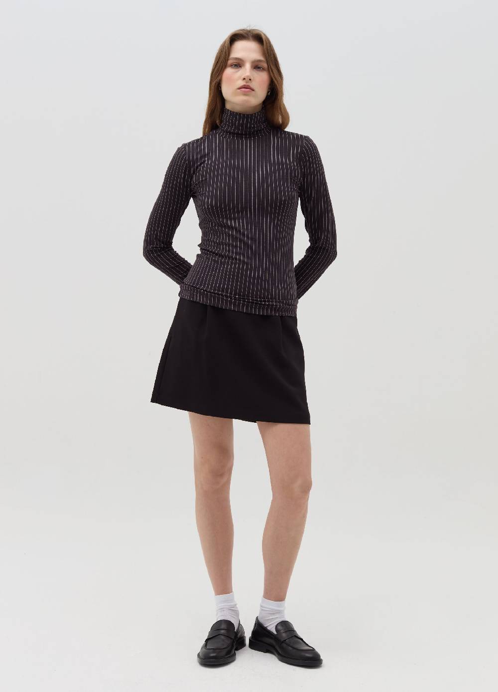 OVS T-shirt gessata a maniche lunghe