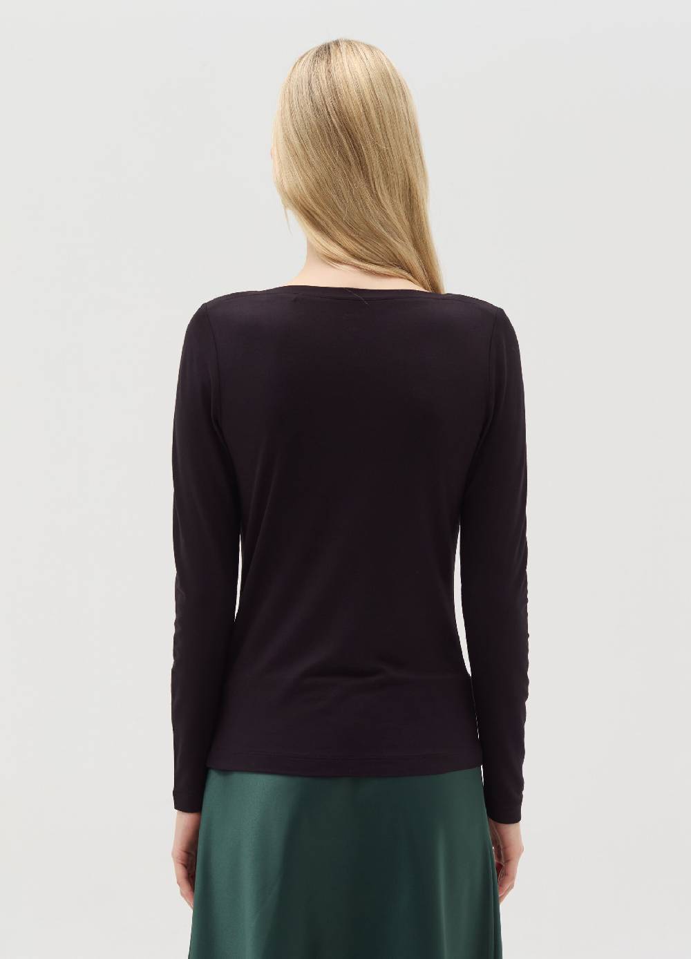 OVS T-shirt In Viscosa Stretch Con Scollo A Barca