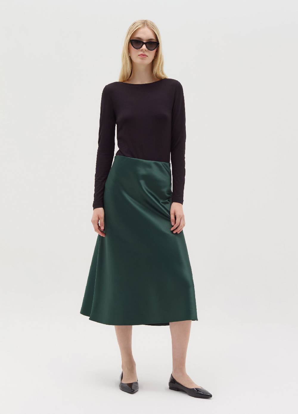 OVS T-shirt in viscosa stretch con scollo a barca