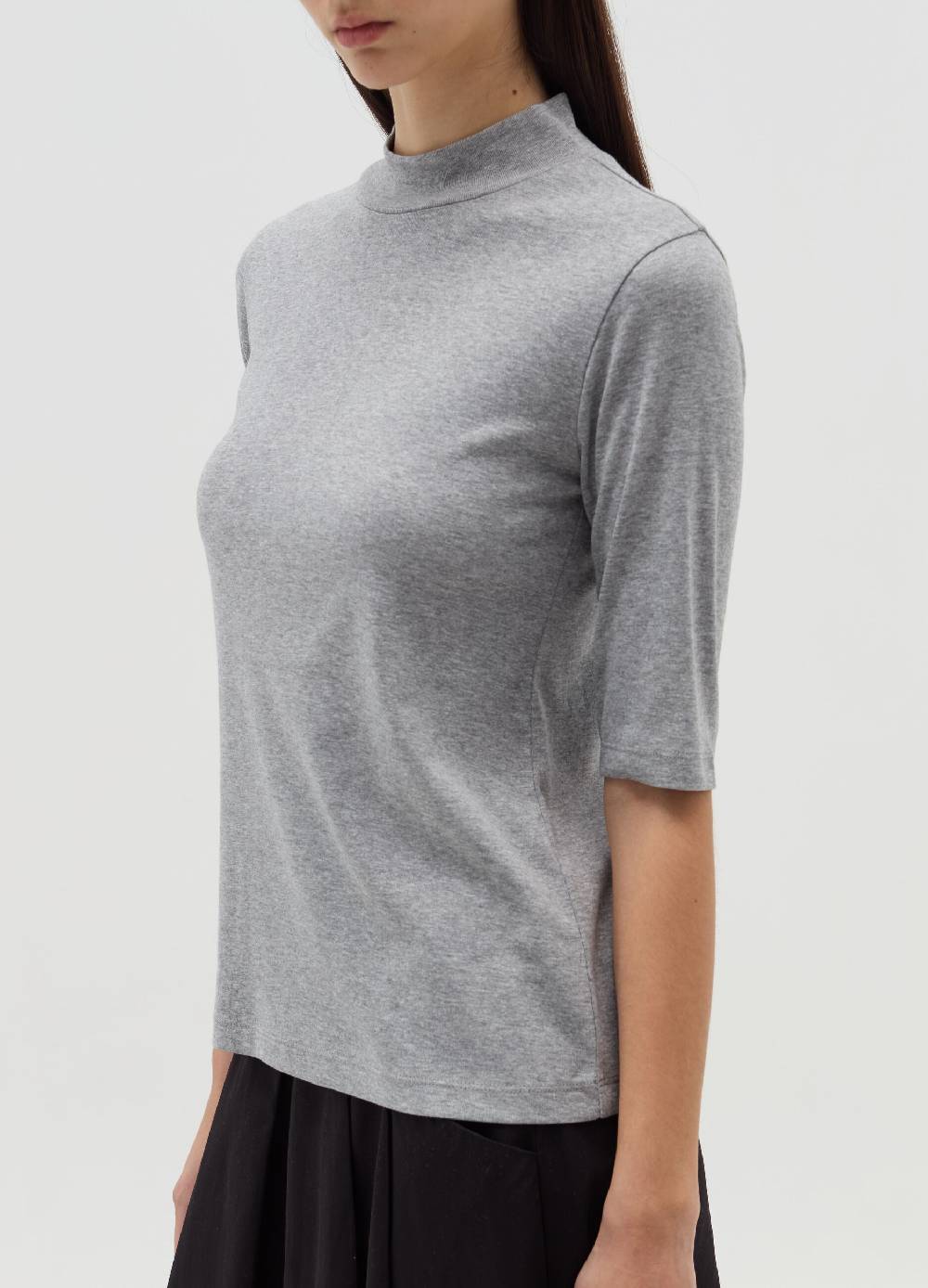 OVS T-shirt Mock Neck Con Maniche Al Gomito