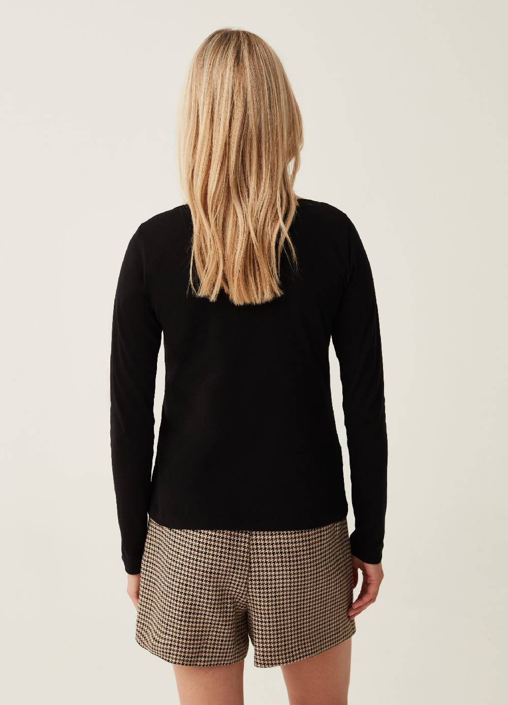 OVS T-shirt Scollo A Barca Con Profilo Ondulato