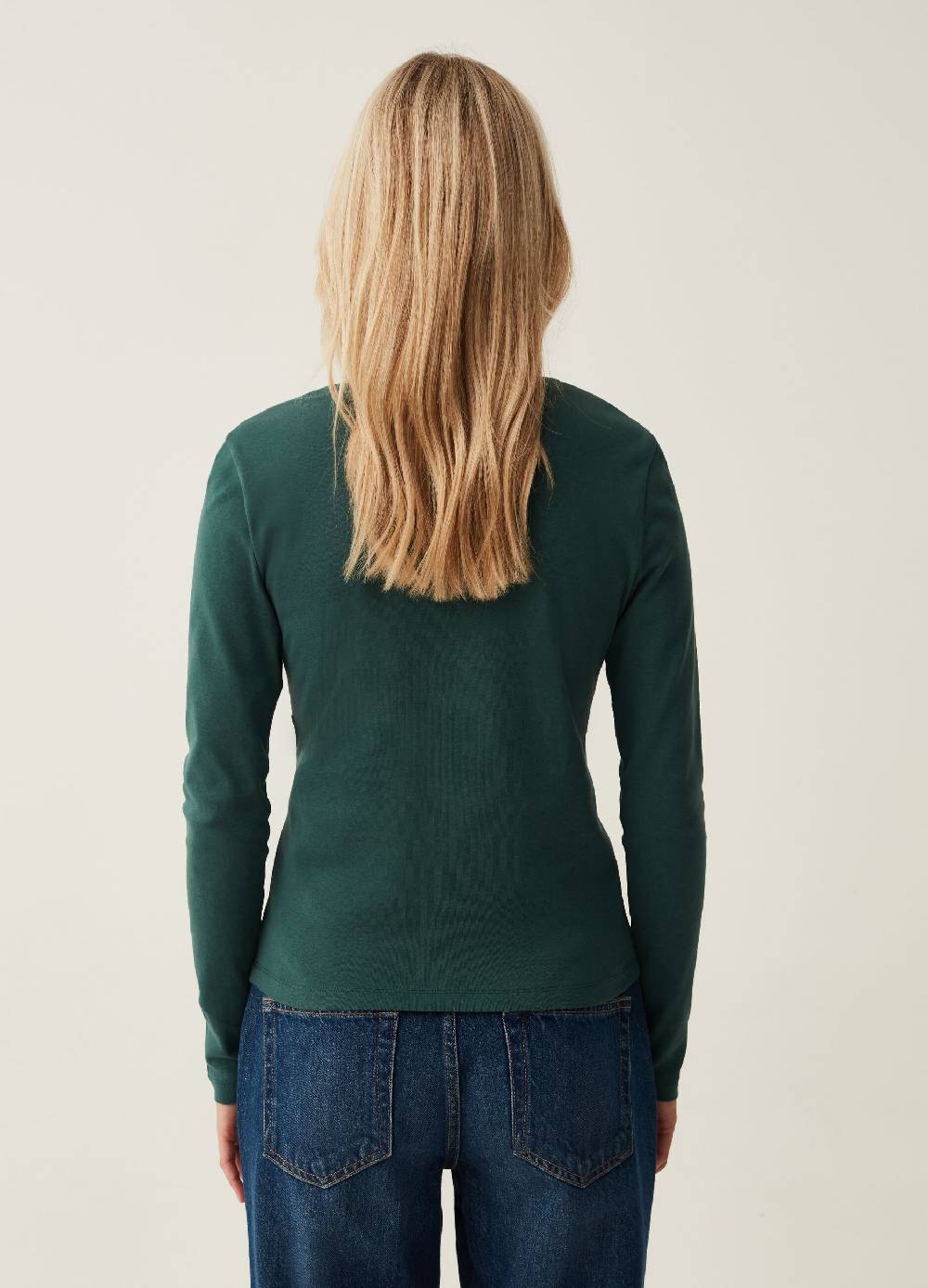 OVS T-shirt Scollo A V Con Incrocio Laterale