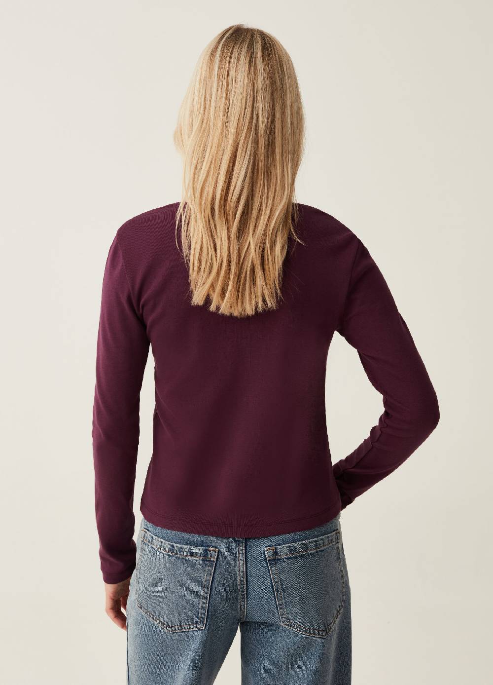 OVS T-shirt Scollo A V Con Incrocio Laterale