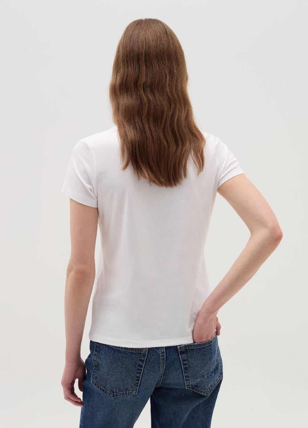 OVS T-shirt Tinta Unita Con Scollo A V