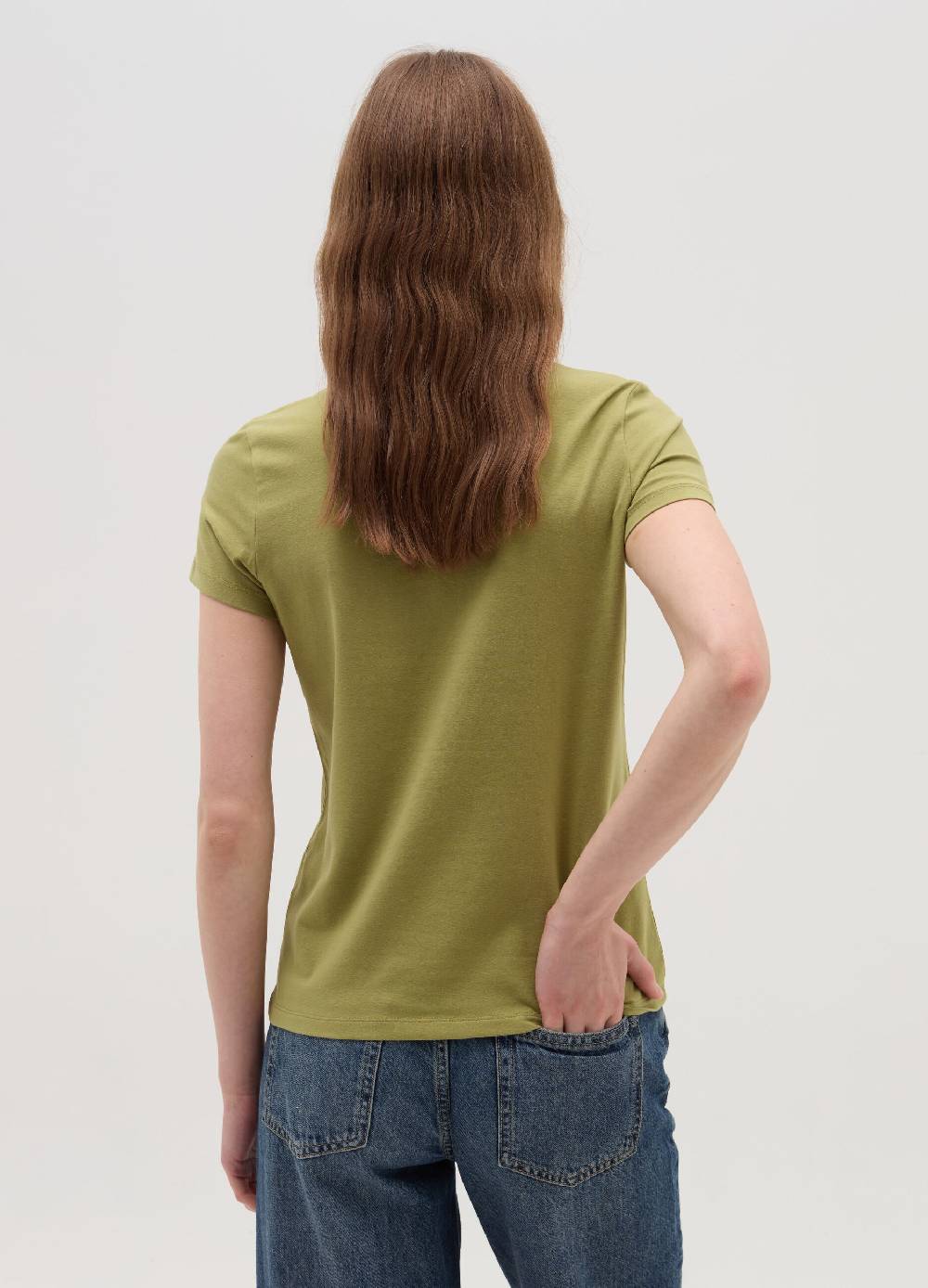 OVS T-shirt Tinta Unita Con Scollo A V