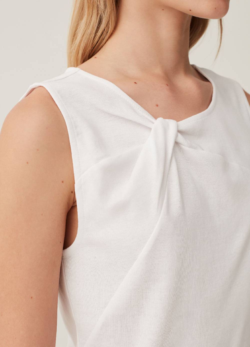 OVS Tank Top Girocollo Con Nodo