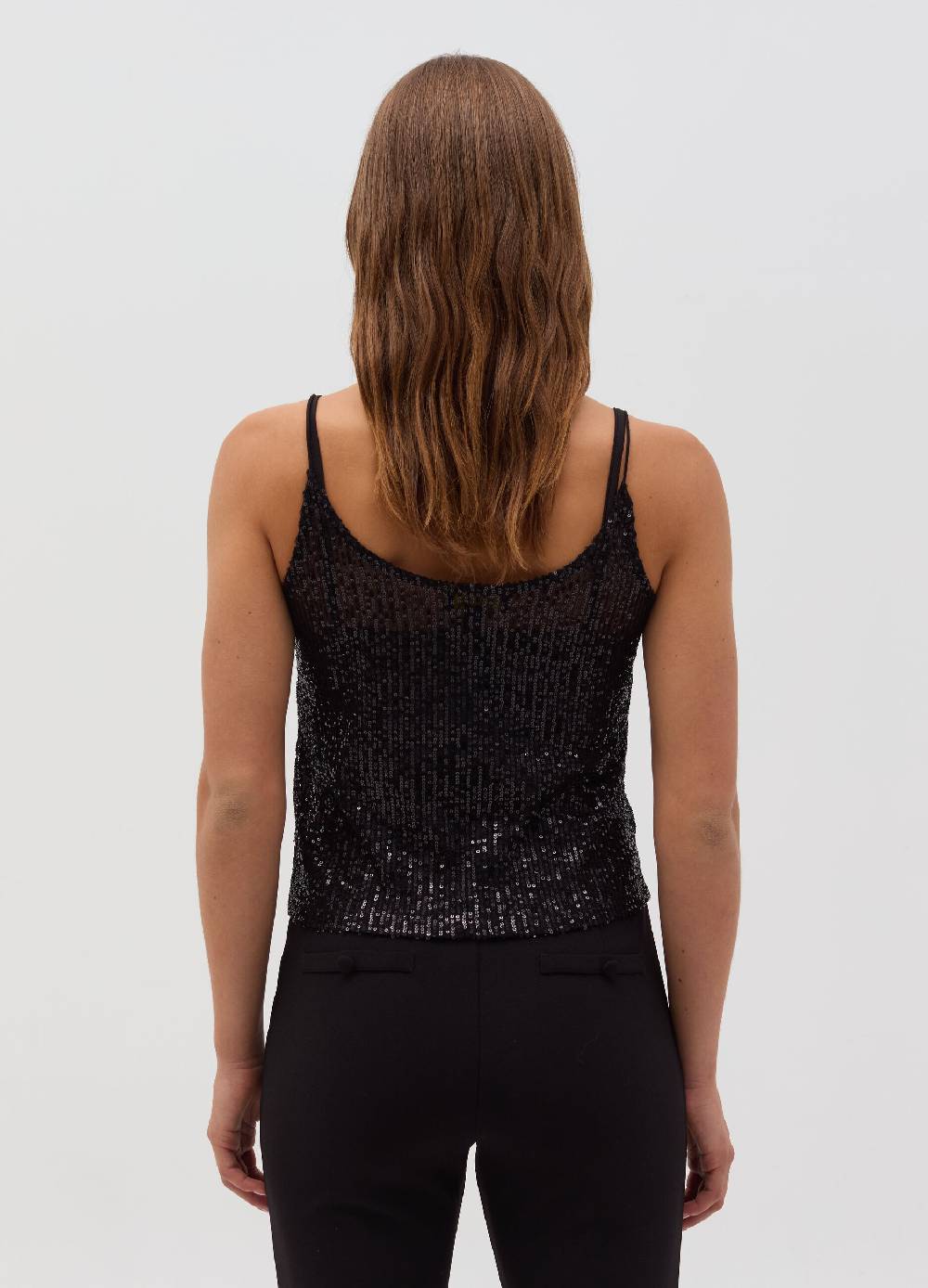 OVS Top Con Paillettes All-over