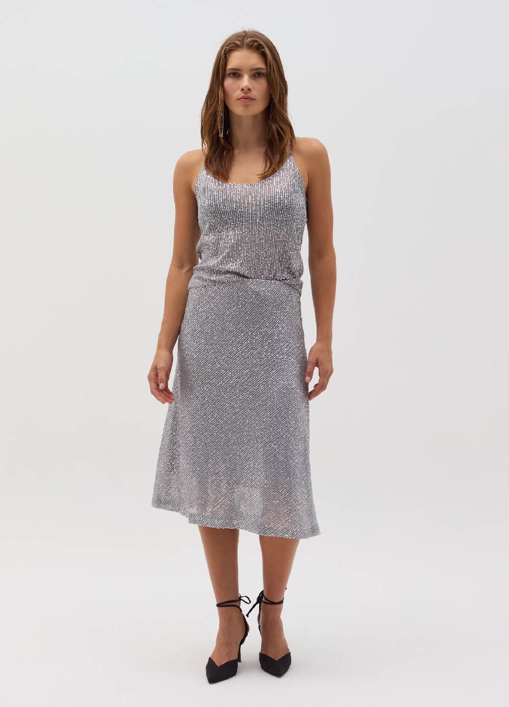 OVS Top con paillettes all-over