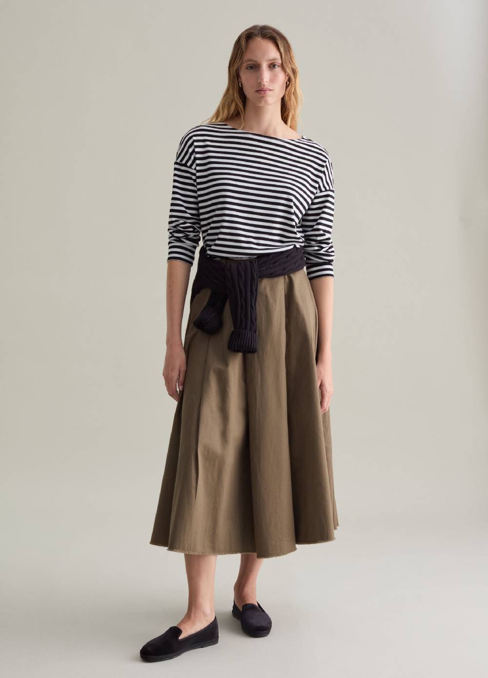 PIOMBO T-shirt A Righe Con Maniche Lunghe