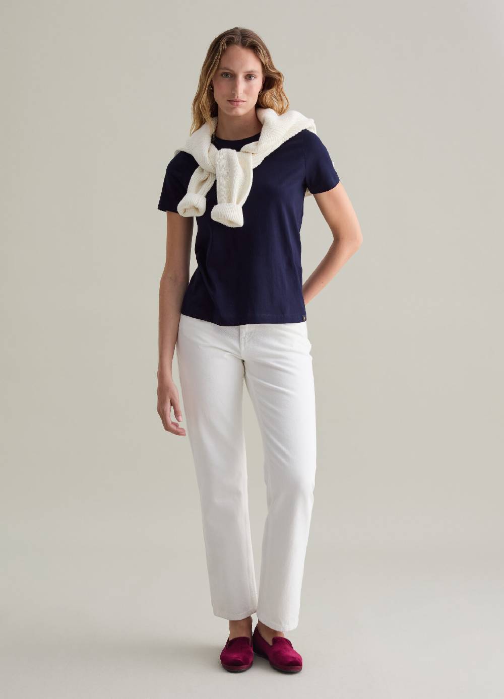 PIOMBO T-shirt in cotone Supima