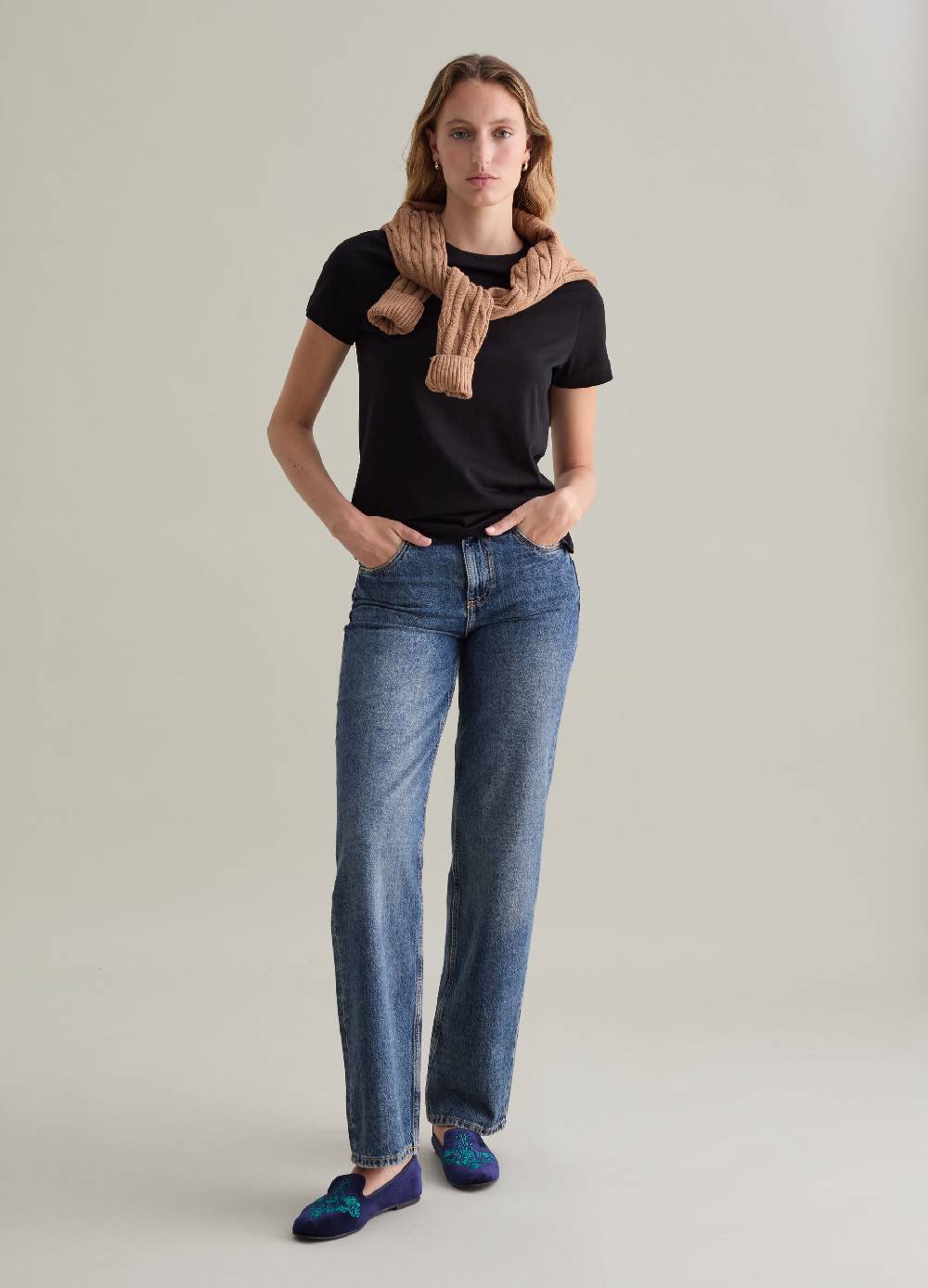 PIOMBO T-shirt in cotone Supima