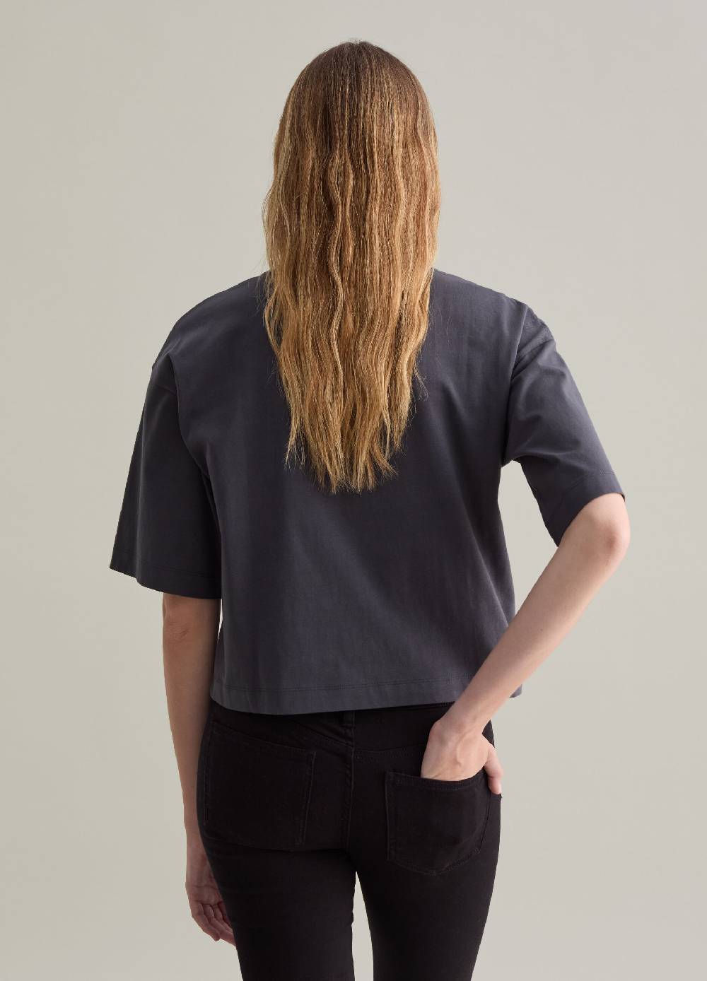 PIOMBO T-shirt Over Con Ricamo Floreale