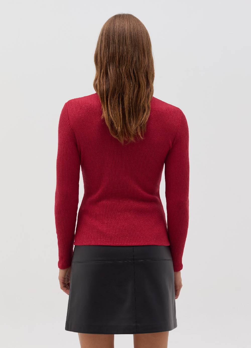 OVS T-shirt In Lurex A Maniche Lunghe Con Collo Alto