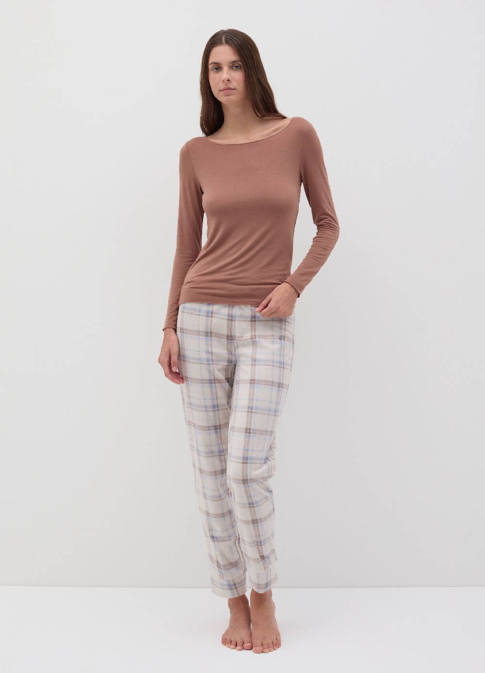 OVS T-shirt intima con maniche lunghe in modal stretch