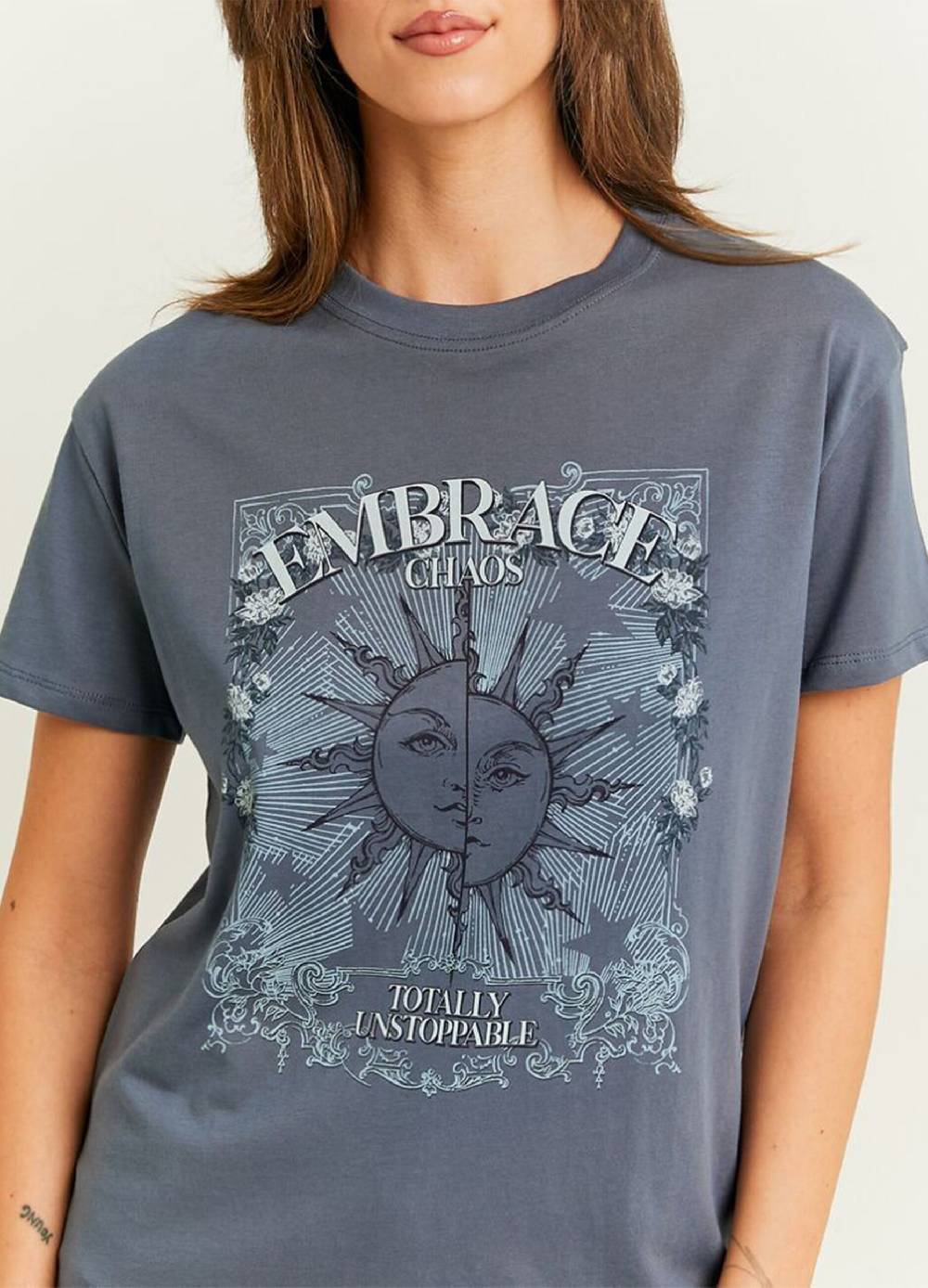 TALLY WEIJL T-shirt In Cotone Con Stampa