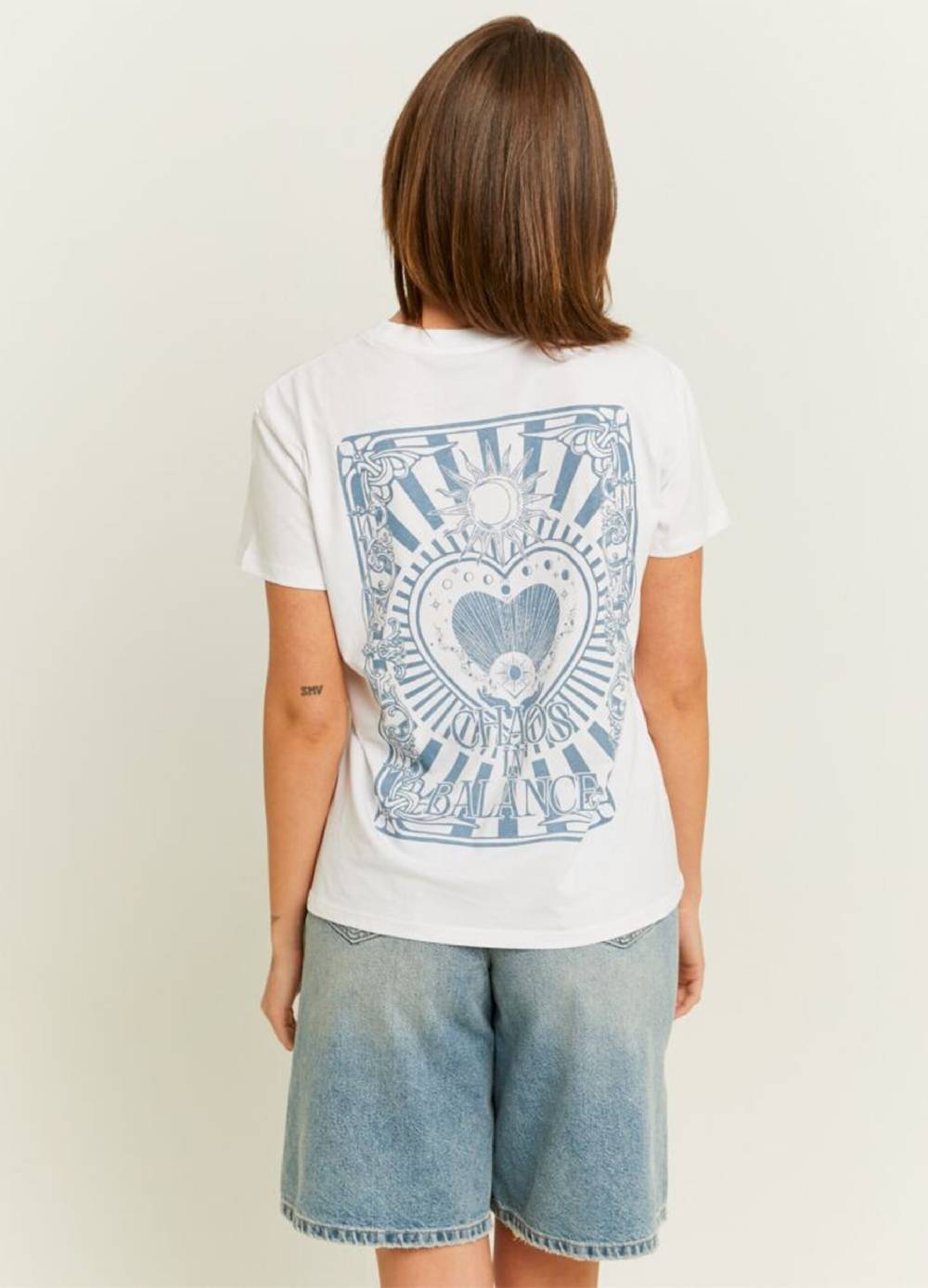 TALLY WEIJL T-shirt In Cotone Con Stampa
