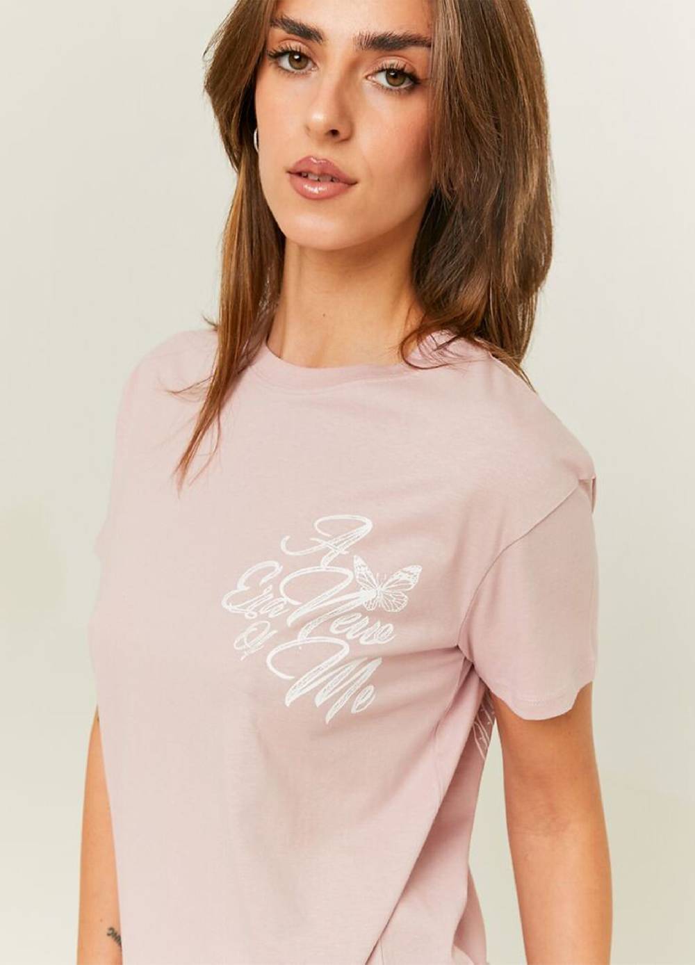 TALLY WEIJL T-shirt In Cotone Con Stampa