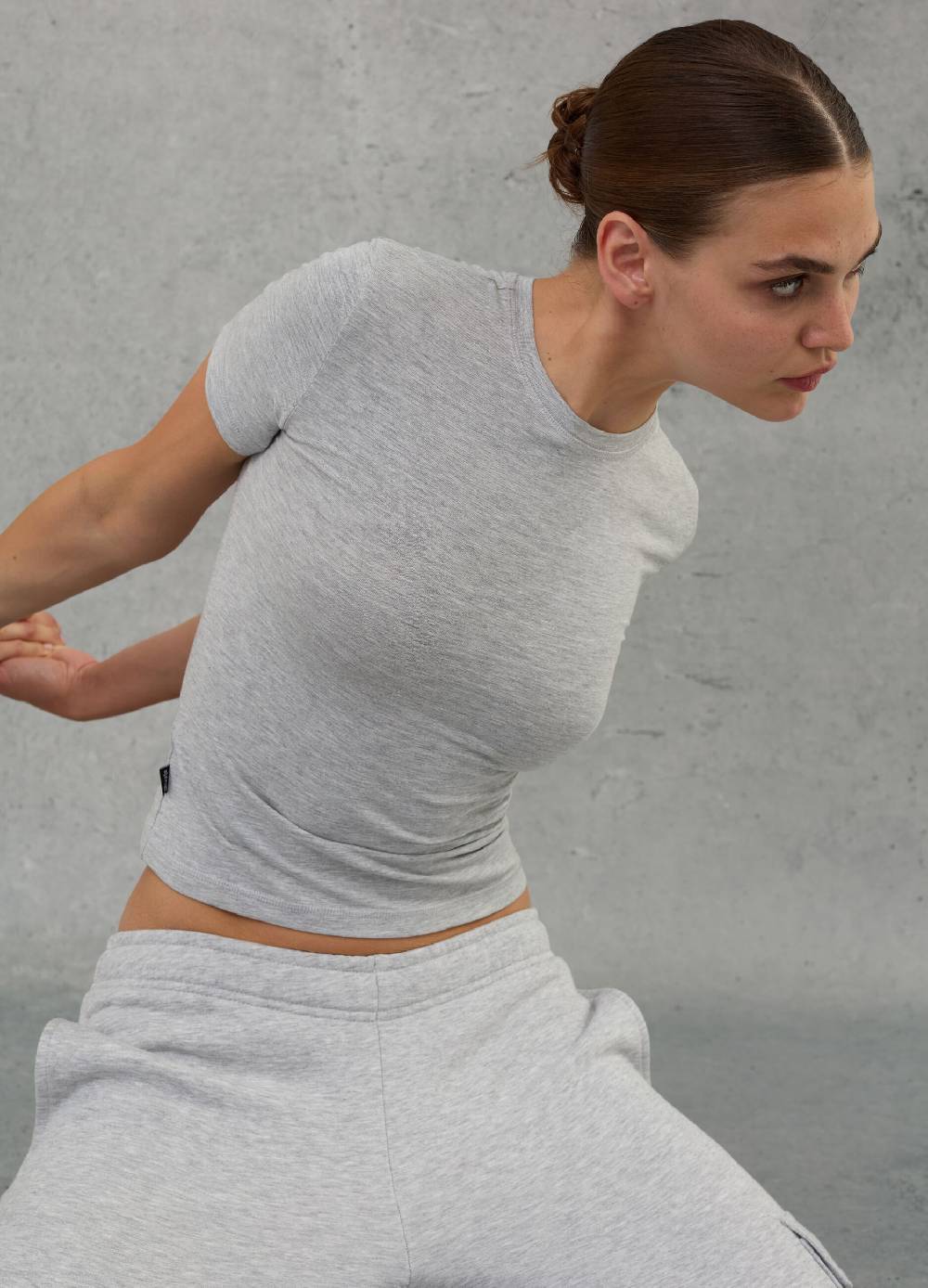UTOPJA Perfect T-shirt Grey Melange