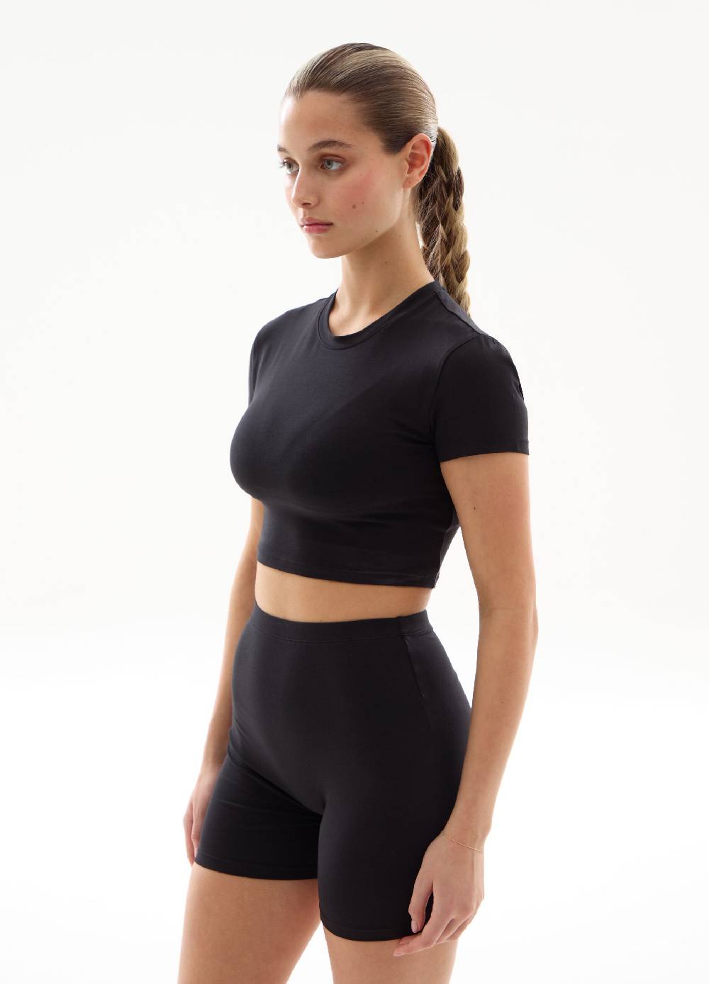 UTOPJA T-shirt Crop Black