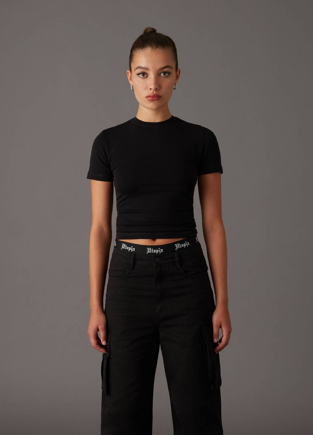 UTOPJA T-shirt Second Skin Black