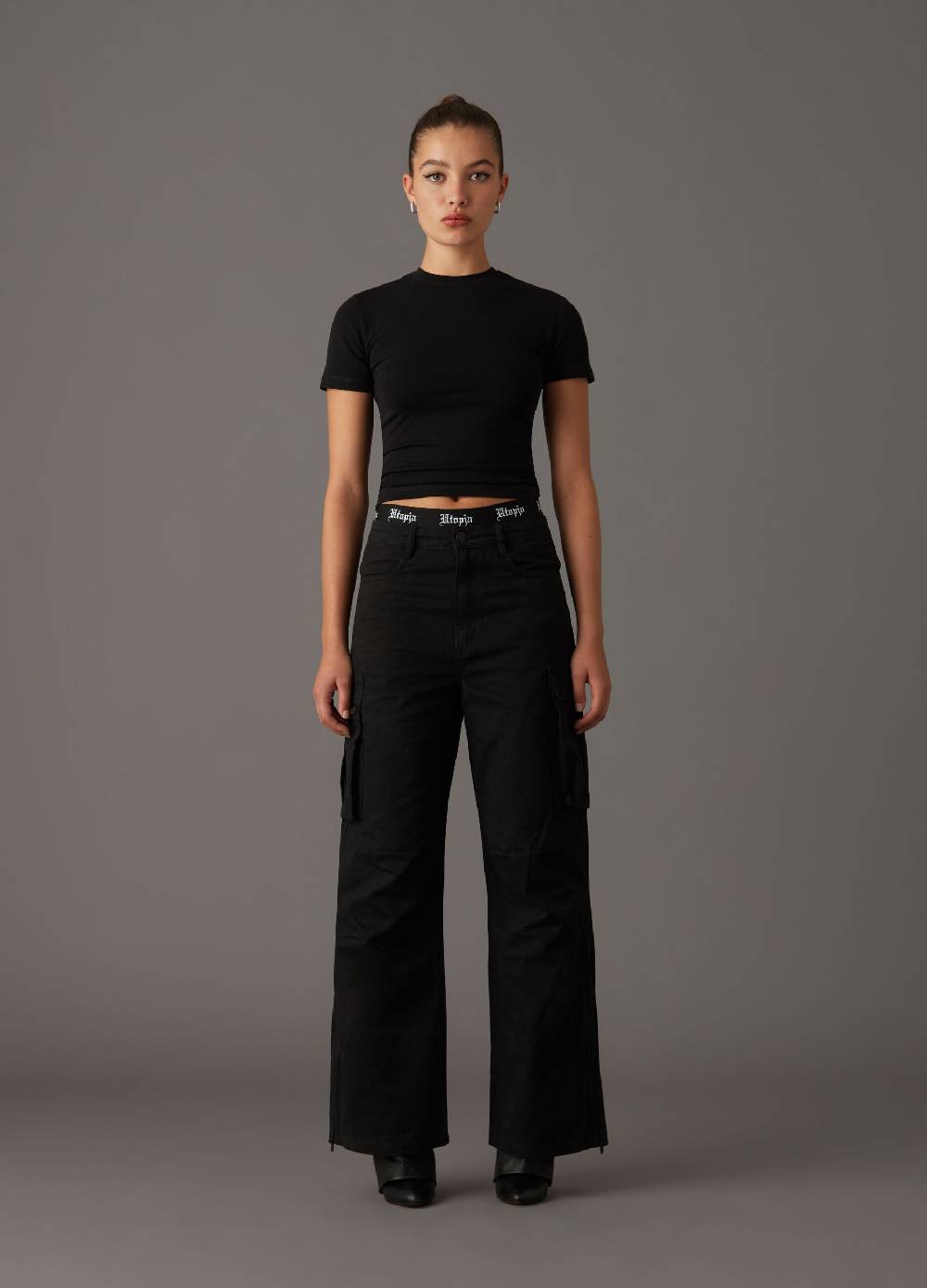 UTOPJA T-shirt Second Skin Black