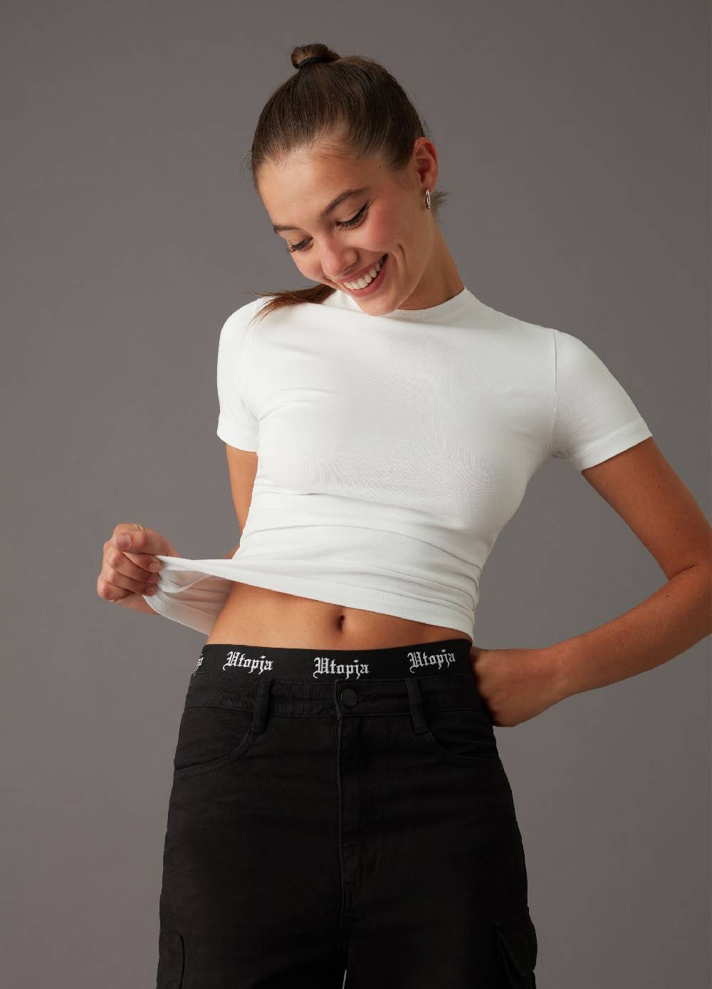 UTOPJA T-shirt second skin White
