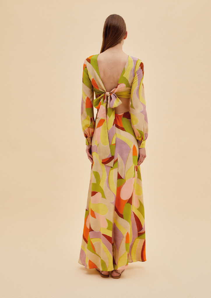 Raquel Diniz FIORALIE LONG DRESS