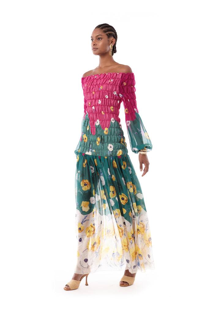 Raquel Diniz HANNAH LONG DRESS