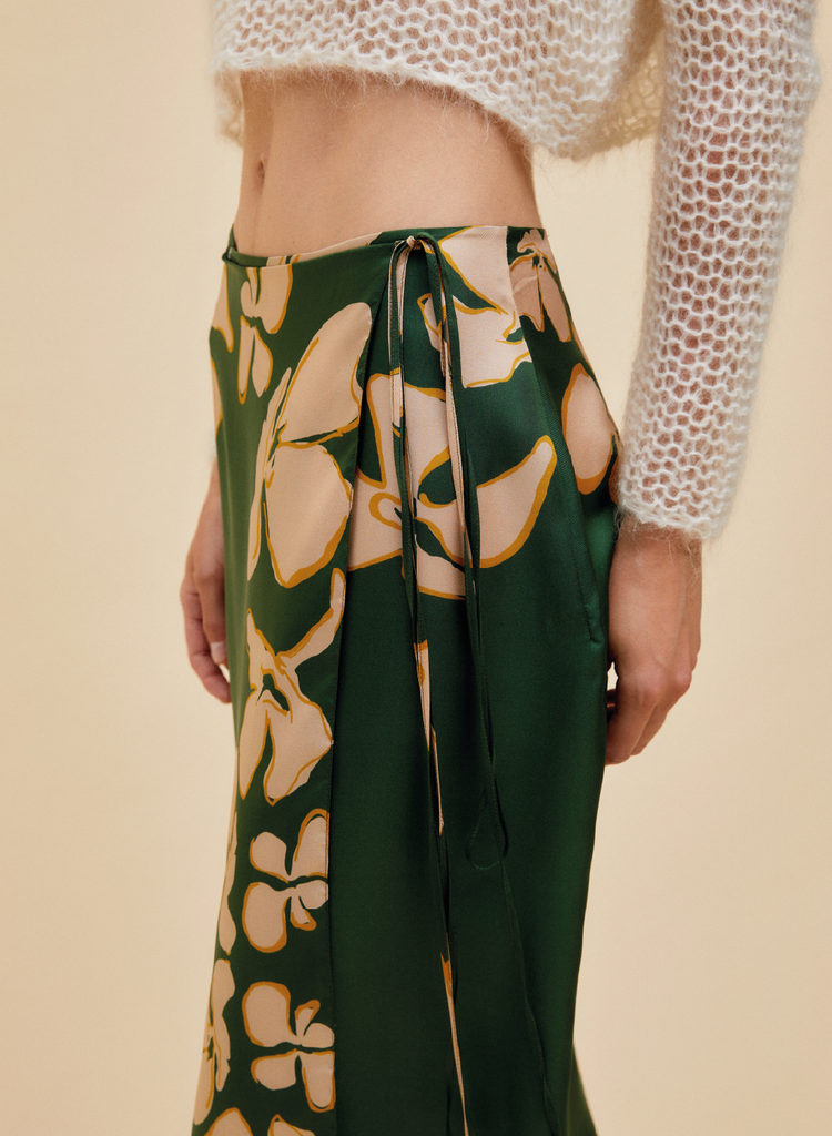 Raquel Diniz WENDY MIDI SKIRT