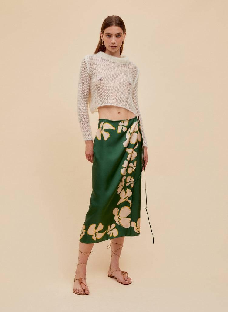 Raquel Diniz WENDY MIDI SKIRT