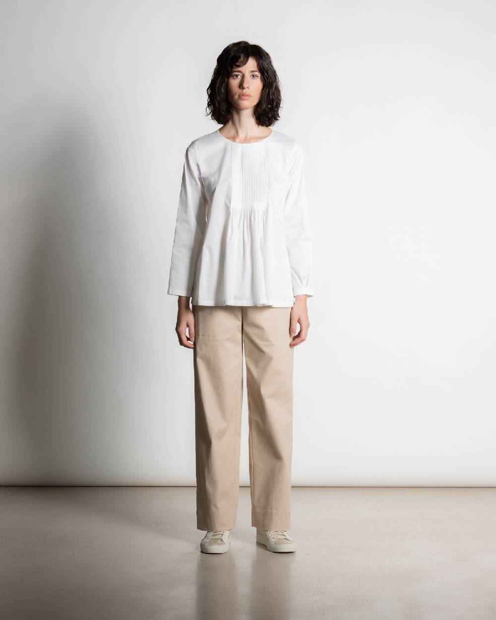 Rialto 48 BLUSA CON ARRICCIATURA