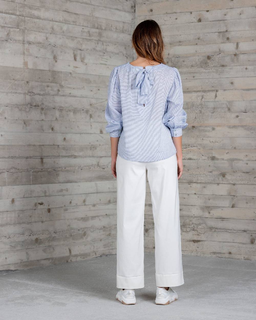 Rialto 48 CAMICIA CON COLLO ARRICCIATO