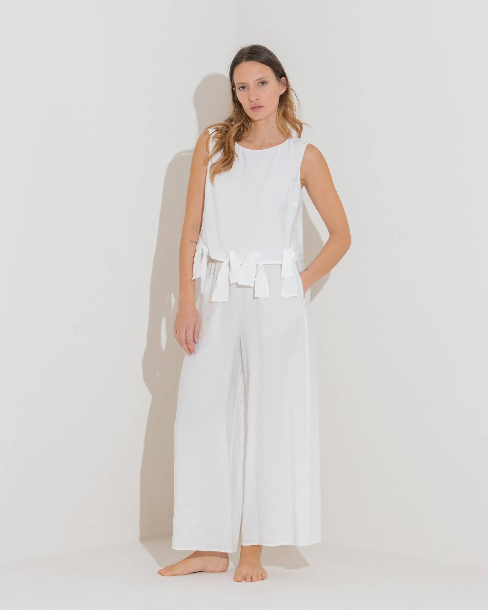 Rialto 48 PANTALONE A GAMBA LARGA