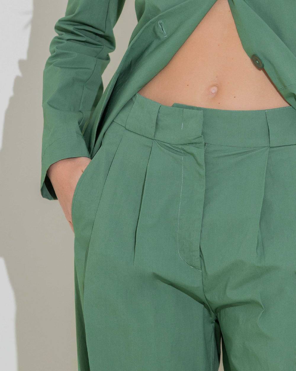 Rialto 48 PANTALONE AMPIO CON PINCES