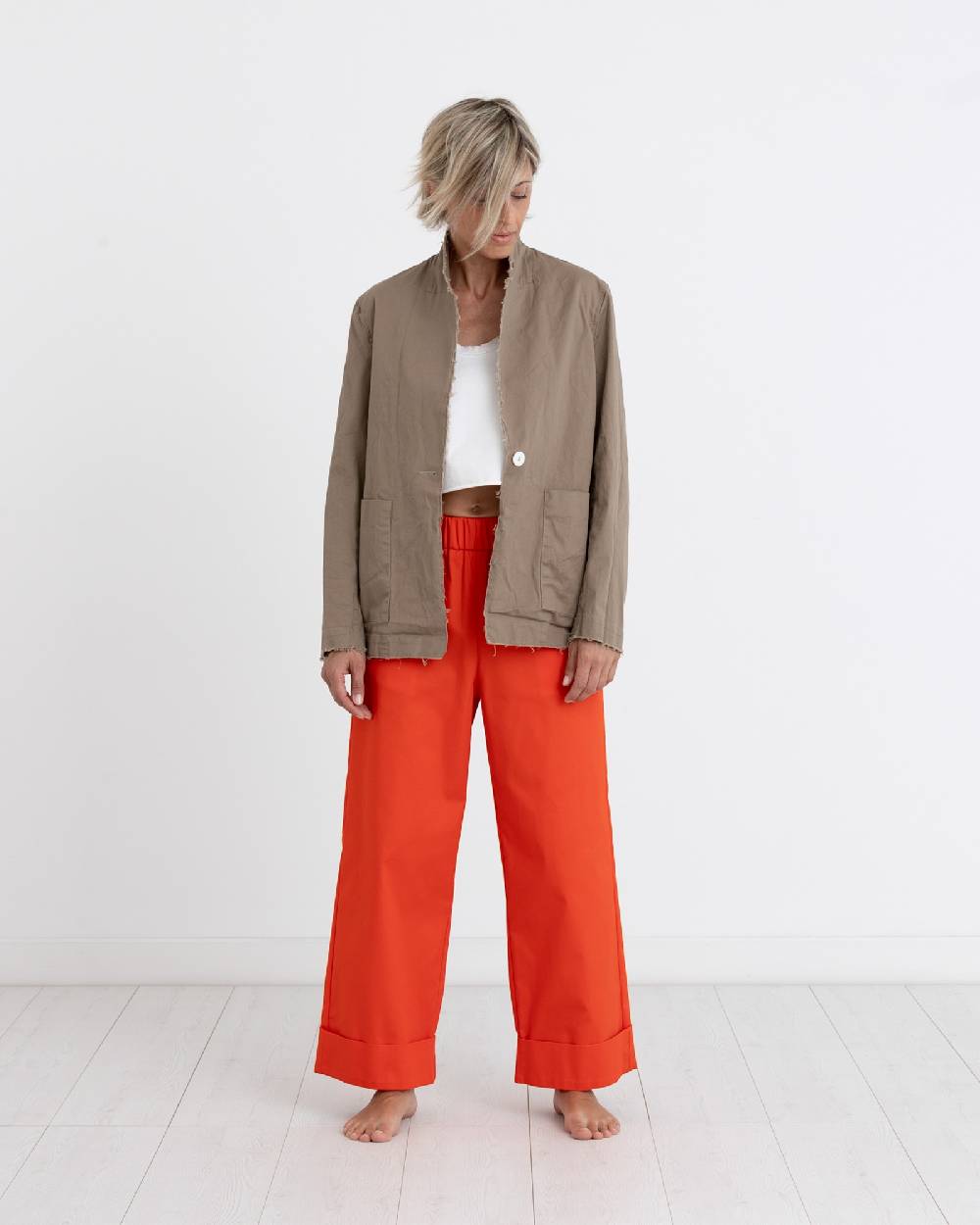 Rialto 48 PANTALONE AMPIO CON TASCA