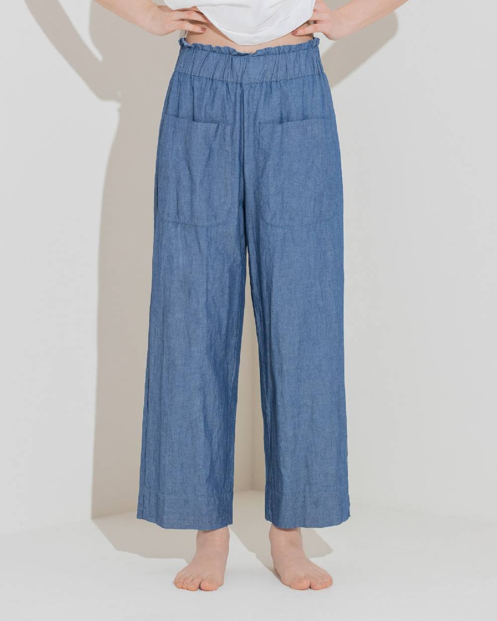 Rialto 48 PANTALONE AMPIO CON TASCHE