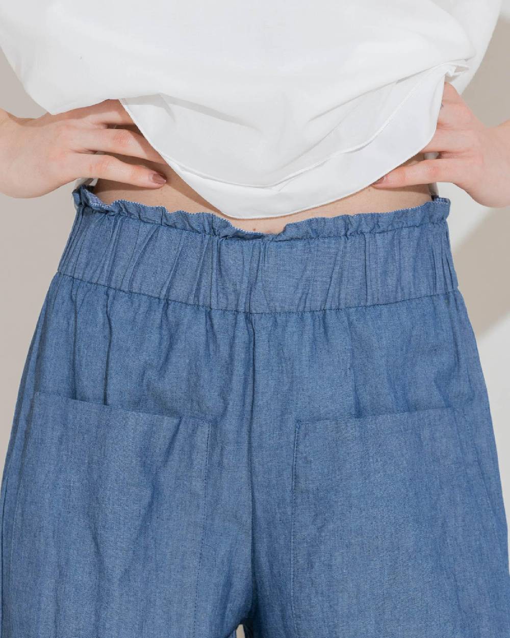 Rialto 48 PANTALONE AMPIO CON TASCHE