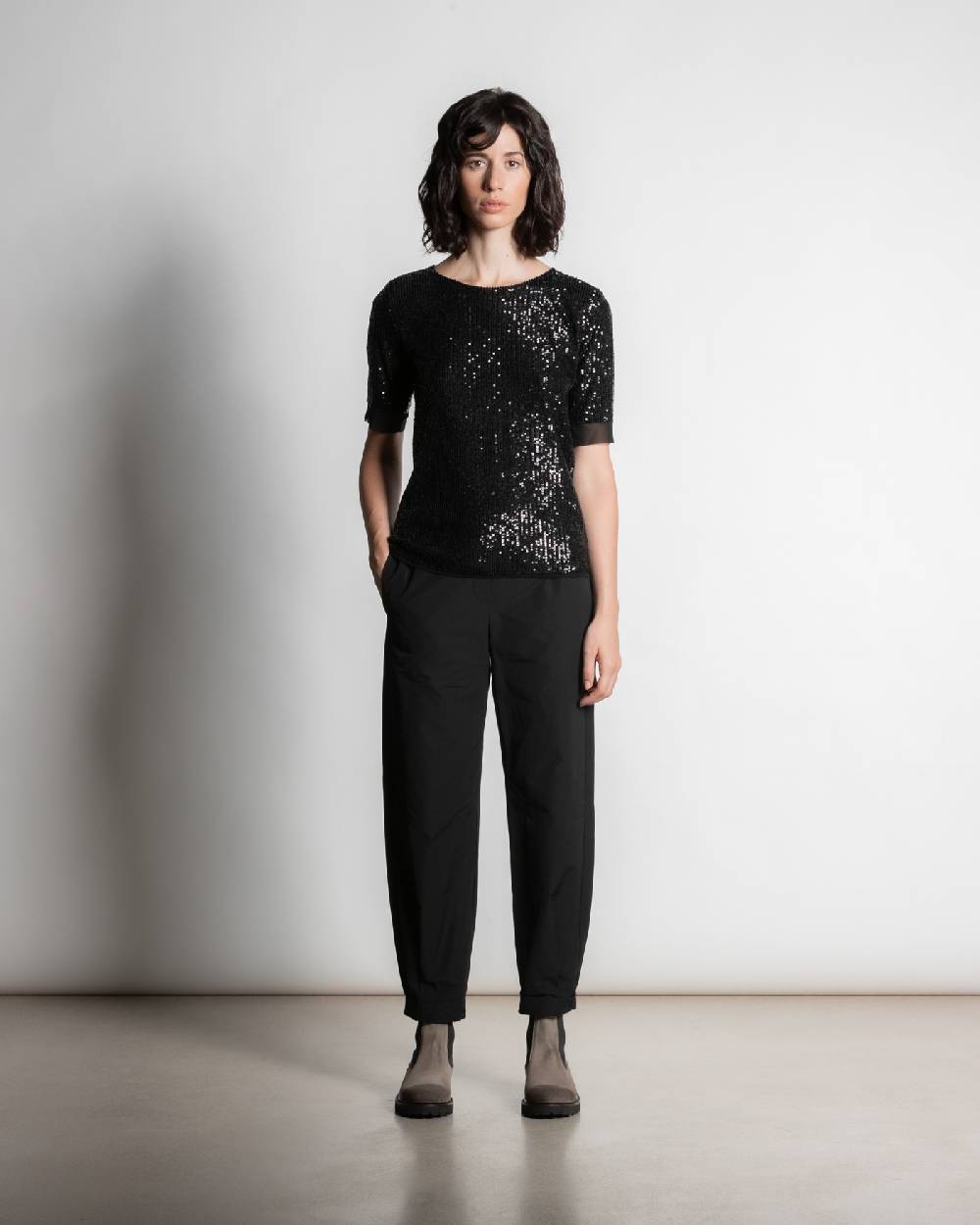 Rialto 48 T-SHIRT CON PAILLETTES