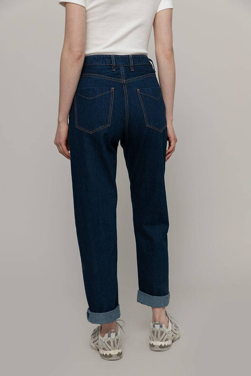 Rifò AGLAIA Pantaloni Jeans Donna Cotone Rigenerato
