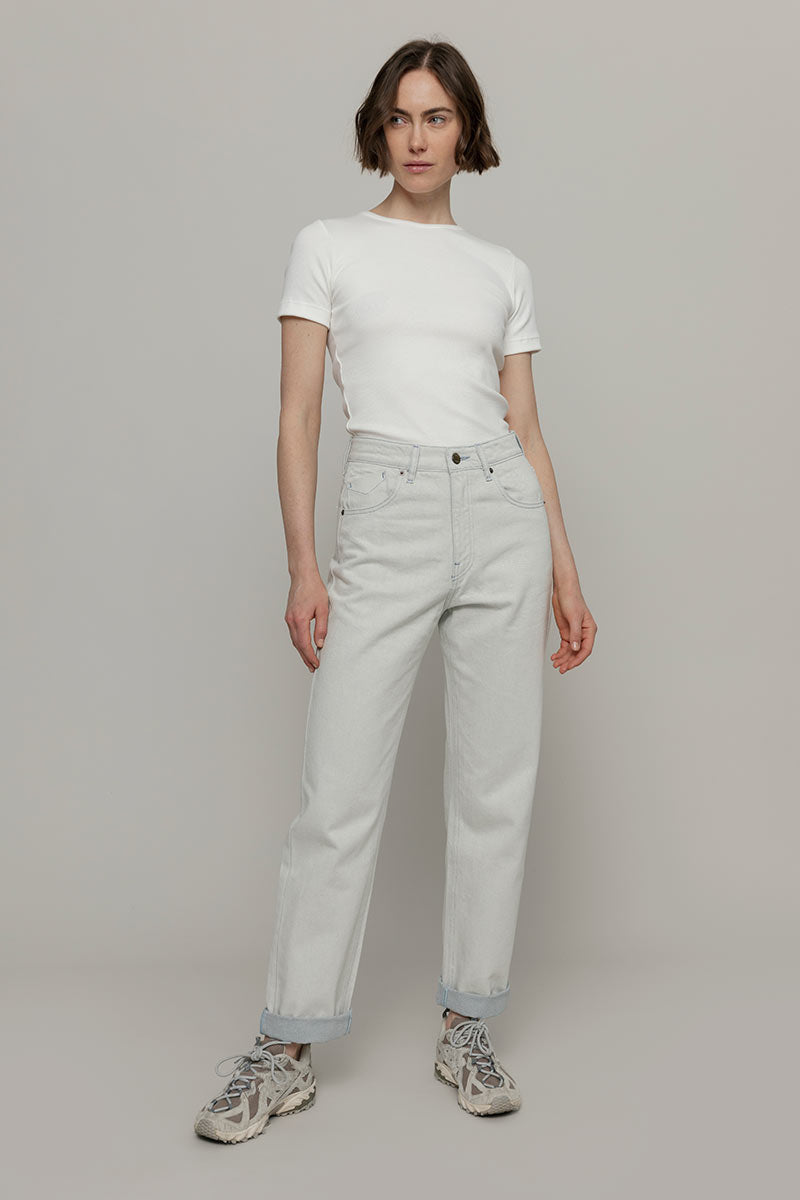 Rifò AGLAIA Pantaloni Jeans Donna Cotone Rigenerato