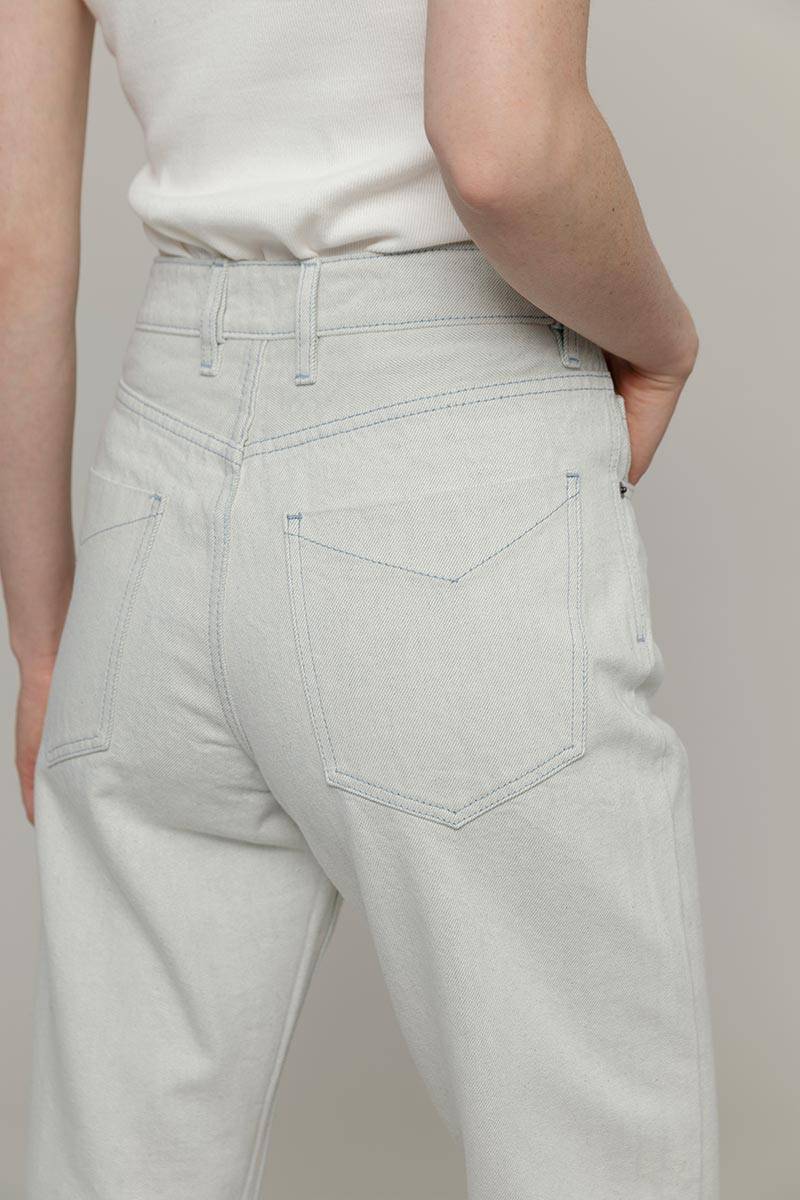 Rifò AGLAIA Pantaloni Jeans Donna Cotone Rigenerato