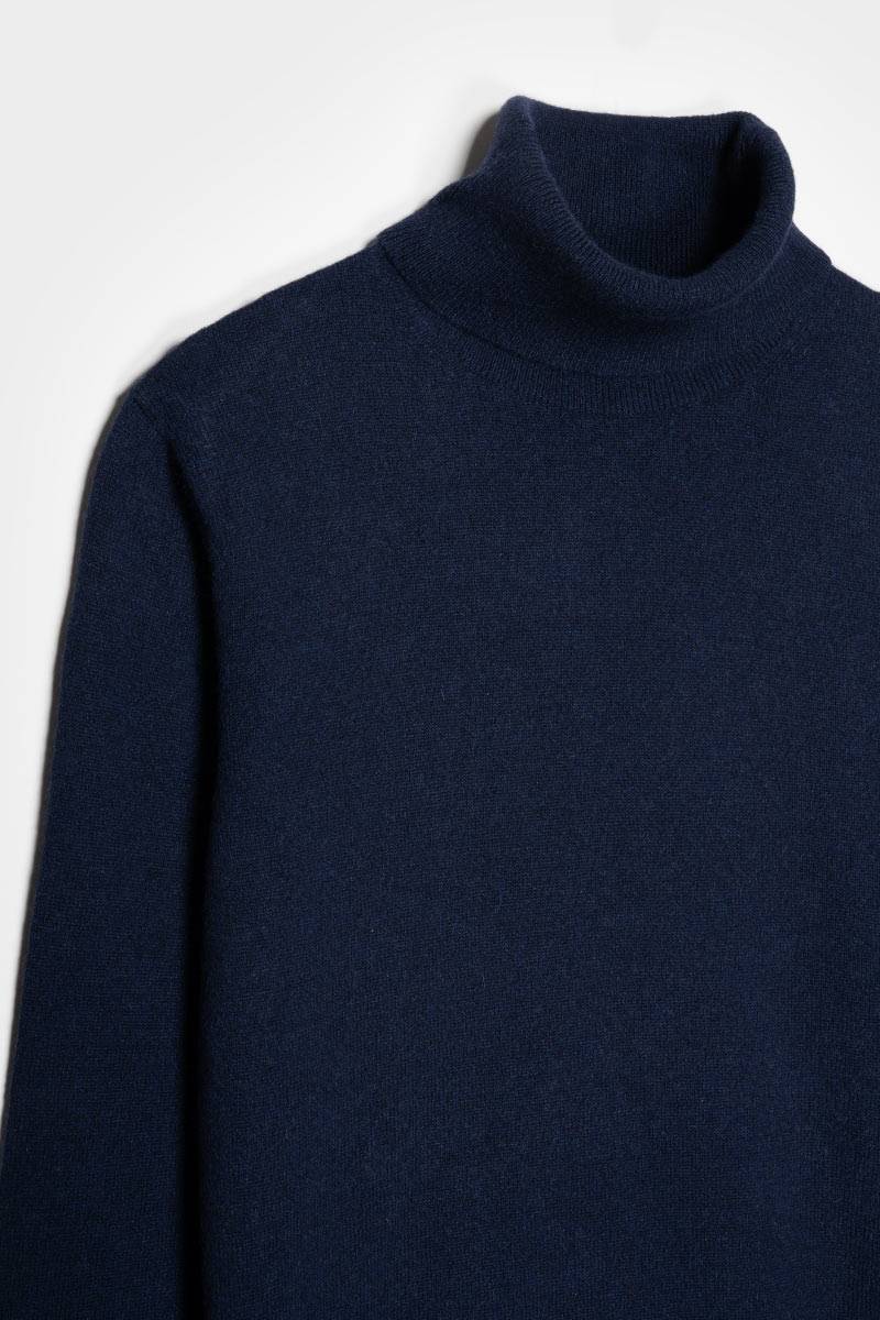 Rifò ALBERTO Maglia Collo Alto Uomo Cashmere Rigenerato